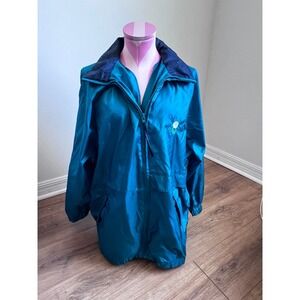 Women's Windbreaker Zip Up‎ Jacket Size Medium